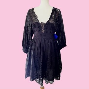 Free People Black Dress